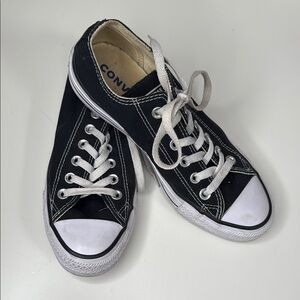 Converse Kids Black and White Sneakers